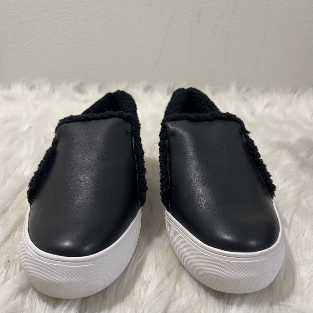Women’s Vince Camuto Kavernas Black Leather Platform Shoes Size 9.5 US! - Picture 3 of 10